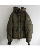 Moncler Grenoble Kasanka 男款 滑雪連帽羽絨外套 軍綠