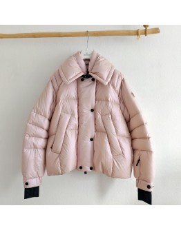 Moncler Grenoble jeita 女款 卡扣領滑雪服 粉