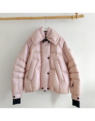 Moncler Grenoble jeita 女款 卡扣領滑雪服 粉