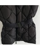Moncler BIGNONIA GILET 女款菱格束腰背心 黑標