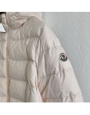 Moncler AVOCE 小童小蠻腰連帽羽絨外套 粉膚