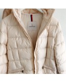 Moncler AVOCE 小童小蠻腰連帽羽絨外套 粉膚