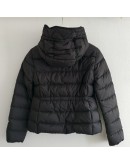 Moncler AVOCE 小童小蠻腰連帽羽絨外套 黑