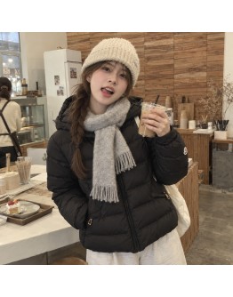 Moncler AVOCE 小童小蠻腰連帽羽絨外套 黑
