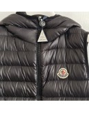 Moncler GLYGOSSE 女款連帽背心 黑
