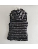 Moncler GLYGOSSE 女款連帽背心 黑