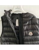 Moncler GLYGOSSE 女款連帽背心 黑