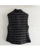 Moncler IGENS 女款立領修身背心 黑