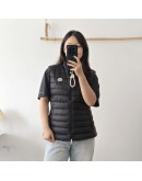 Moncler IGENS 女款立領修身背心 黑
