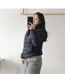 Moncler Baudinet 小童立領羽絨外套 藍