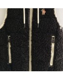 Moncler GILET泰迪熊背心 黑