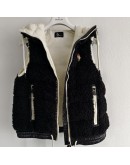 Moncler GILET泰迪熊背心 黑