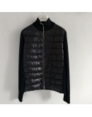 Moncler Cardigan 女款鋪棉羊毛針織開襟衫 黑