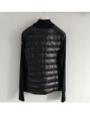 Moncler Cardigan 女款鋪棉羊毛針織開襟衫 黑