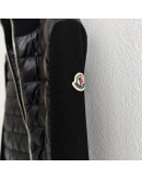 Moncler Cardigan 女款鋪棉羊毛針織開襟衫 黑