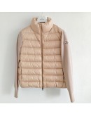Moncler Cardigan Tricot 針織羽絨外套 粉