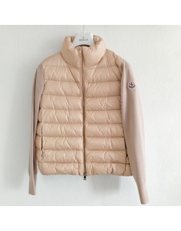Moncler Cardigan Tricot 針織羽絨外套 粉