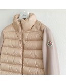 Moncler Cardigan Tricot 針織羽絨外套 粉