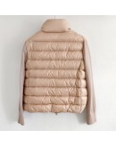 Moncler Cardigan Tricot 針織羽絨外套 粉