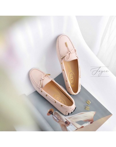 Tod's 豆豆鞋 粉色