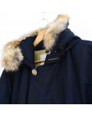 Woolrich 2880羽絨外套 藏藍/黃內裡