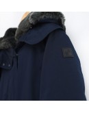 Woolrich 2824羽絨長版外套 藏藍色