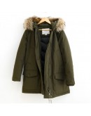 Woolrich 0305羽絨外套 軍綠