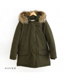 Woolrich 0305羽絨外套 軍綠