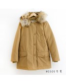 Woolrich 0305羽絨外套 卡其色