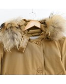 Woolrich 0305羽絨外套 卡其色