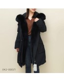 Woolrich 100 女款羽絨外套 黑