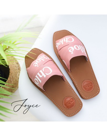 Chloe 拖鞋 粉