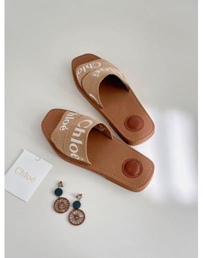 Chloe 拖鞋 摩卡色